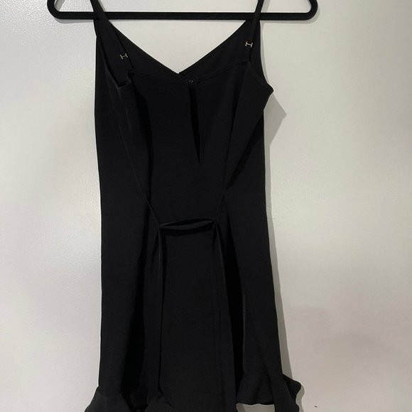 Aqua Ruffle Trim Romper Small - Picture 3 of 4